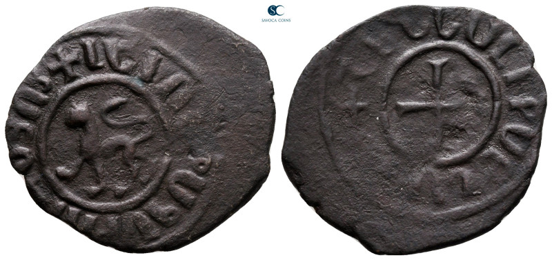 Cilician Armenia. Royal. Levon II AD 1270-1289. 
Kardez Æ

28 mm, 3,43 g

...