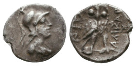 CARIA, Halikarnassos. Circa 150-50 BC. AR Trihemiobol.

Condition: Very Fine



 Weight: 1.10 gr Diameter: 12.3 mm