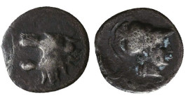 Greek Obol, Ca. 350-300 BC. AR. 


Condition: Very Fine



 Weight: 0.41 gr Diameter: 10.2 mm