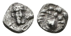 Greek Obol, Ca. 350-300 BC. AR.



Condition: Very Fine



 Weight: 0.26 gr Diameter: 6.4 mm