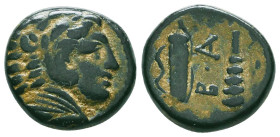 Kings of Macedon. Alexander III. "the Great" (336-323 BC). AE 

Condition: Very Fine



 Weight: 5.73 gr Diameter: 17 mm