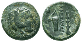 Kings of Macedon. Alexander III. "the Great" (336-323 BC). AE 

Condition: Very Fine



 Weight: 5.44 gr Diameter: 17.9 mm