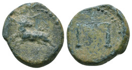 Greek Coins. 4th - 3rd century B.C. AE


Condition: Very Fine



 Weight: 2.89 gr Diameter: 16.8 mm