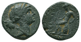 Greek Coins. 4th - 3rd century B.C. AE


Condition: Very Fine



 Weight: 3.45 gr Diameter: 14.3 mm