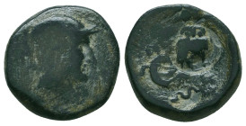 Greek Coins. 4th - 3rd century B.C. AE


Condition: Very Fine



 Weight: 3.90 gr Diameter: 16.7 mm