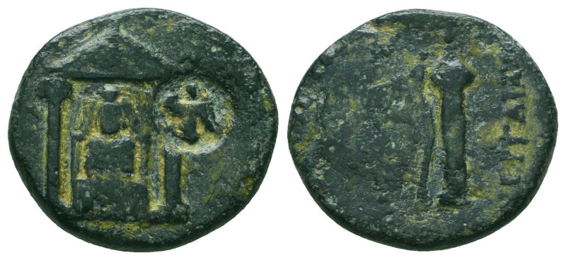 Greek Coins. 4th - 3rd century B.C. AE


Condition: Very Fine



 Weight: 4.38 g...