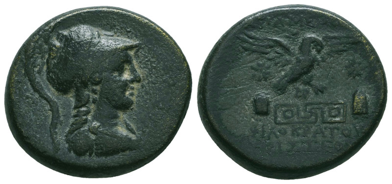 Greek Coins. 4th - 3rd century B.C. AE


Condition: Very Fine



 Weight: 10.23 ...