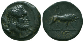 Greek Coins. 4th - 3rd century B.C. AE


Condition: Very Fine



 Weight: 10.74 gr Diameter: 22.2 mm