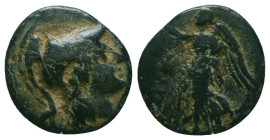 Greek Coins. 4th - 3rd century B.C. AE


Condition: Very Fine



 Weight: 2.32 gr Diameter: 15.7 mm