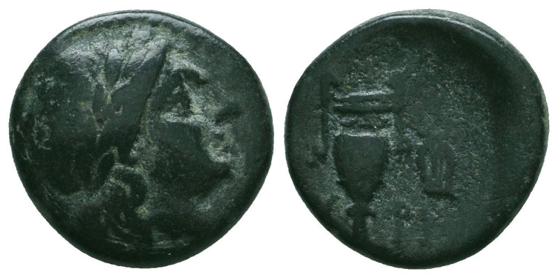 Greek Coins. 4th - 3rd century B.C. AE


Condition: Very Fine



 Weight: 4.47 g...