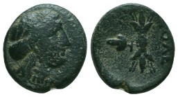 Greek Coins. 4th - 3rd century B.C. AE


Condition: Very Fine



 Weight: 3.61 gr Diameter: 16.2 mm