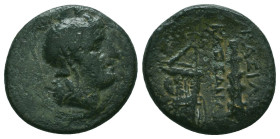 Greek Coins. 4th - 3rd century B.C. AE


Condition: Very Fine



 Weight: 3.80 gr Diameter: 18.4 mm