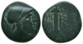 Greek Coins. 4th - 3rd century B.C. AE


Condition: Very Fine



 Weight: 8.09 gr Diameter: 20.9 mm