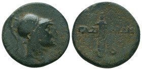 Greek Coins. 4th - 3rd century B.C. AE


Condition: Very Fine



 Weight: 7.32 gr Diameter: 22.4 mm