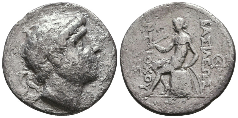 Seleukid Kings of Syria. Seuleukos IV Philopator (187-175 BC). AR Tetradrachm


...