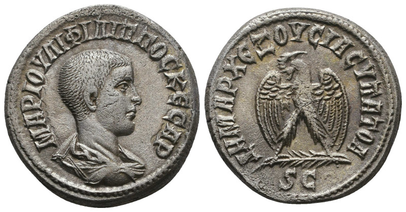 Seleucis and Pieria, Antioch Philip (244-249). AR Tetradrachm 
Reference:



Con...