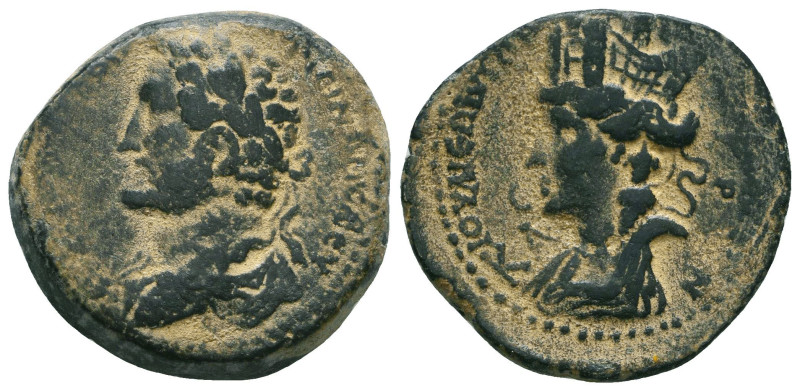 Roman Provincial Coins, Ae
Reference:



Condition: Very Fine



 Weight: 10.95 ...