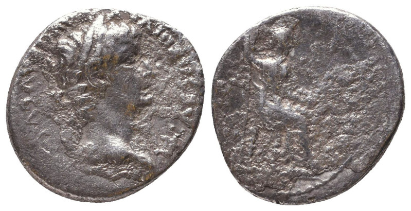 Tiberius (14-37). AR Denarius. “Tribute Penny” type, Lugdunum, 



Condition: Ve...