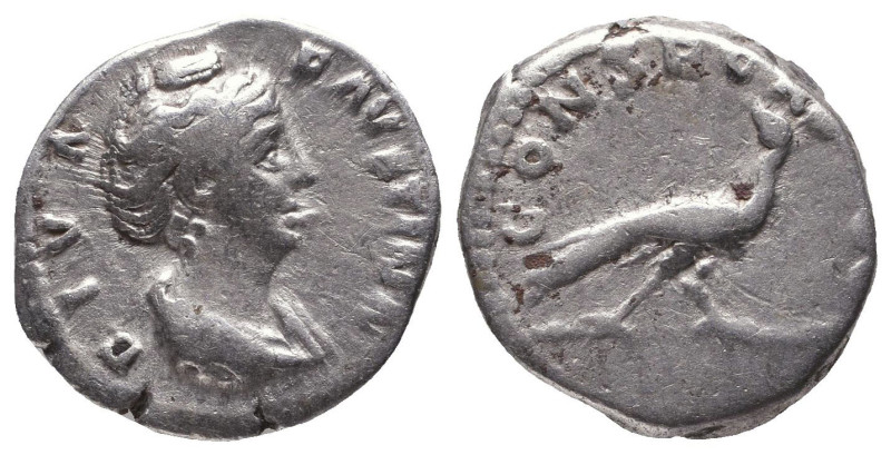 Diva Faustina I. Died A.D. 140/1. AR denarius



Condition: Very Fine



 Weight...