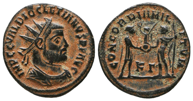 Diocletian. A.D. 284-305. Æ antoninianus

Reference:

Condition: Very Fine



 W...