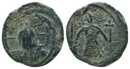 CRUSADERS COINS, AE. AD. 11th - 13th Centuries



Condition: Very Fine



 Weight: 4.2 gr Diameter: 21.4 mm
