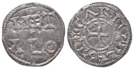 CRUSADERS COINS, AR. Silver. AD. 11th - 13th Centuries



Condition: Very Fine



 Weight: 1 gr Diameter: 21.4 mm