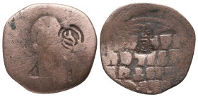 Islamic Coins. Arabic countermar on Byzantine Follis, Ae
Reference:
Condition: Very Fine



 Weight: 6.1 gr Diameter: 25.9 mm