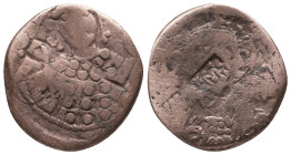 Islamic Coins. Arabic countermar on Byzantine Follis, Ae
Reference:
Condition: Very Fine



 Weight: 5.8 gr Diameter: 25.2 mm