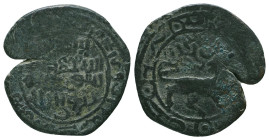 Islamic coins, Ae
Reference:



Condition: Very Fine



 Weight: 4.2 gr Diameter: 23.4 mm