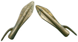 Very Sharp Ancient Arrow Head,
Reference:

Condition: Very Fine

Weight: 6.8 gr Diameter: 46 mm