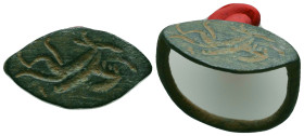 Ancient Objects,
Reference:

Condition: Very Fine

 Weight: 3.1 gr Diameter: 21 mm