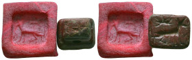 Ancient Objects,
Reference:

Condition: Very Fine

 Weight: 3.6 mm Diameter: 14.6 mm