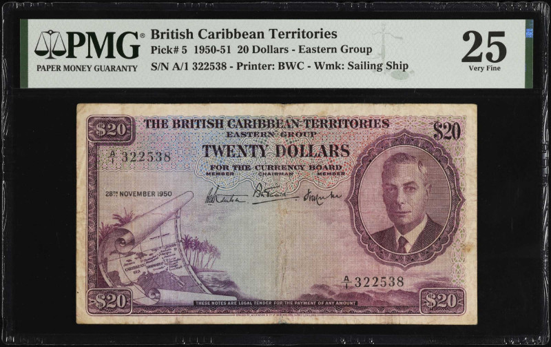 BRITISH CARIBBEAN TERRITORIES. Currency Board of the British Caribbean Territori...