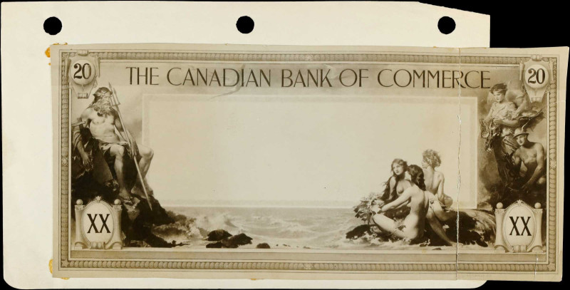 CANADA. The Canadian Bank of Commerce. 20 Dollars, 1917. P-S967pf. Photo Proof. ...