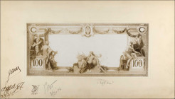 CANADA. The Canadian Bank of Commerce. 100 Dollars, 1917. P-Unlisted. Photo Proof. About Uncirculated.
A photographic back proof for this 100 Dollar ...