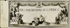 CANADA. The Canadian Bank of Commerce. 100 Dollars, 1917. P-Unlisted. Photo Proof. Extremely Fine.
Estimate $600.00 - $900.00