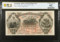 GUATEMALA. El Banco Agricola Hipotecario. 1 Peso, 1920. P-S101b. PCGS Banknote Uncirculated 62.
Estimate $100.00 - $200.00