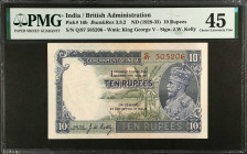 INDIA. Government of India. 10 Rupees, ND (1928-1935). P-16b. PMG Choice Extremely Fine 45.
Estimate $200.00 - $400.00
