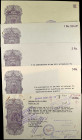 INDIA. Lot of (5). Mixed Banks. 1-10 Rupees, 1979. P-Unlisted. Doscuments. Very Good to Fine.
SOLD AS IS/NO RETURNS. 
Estimate $100.00 - $200.00