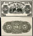 JAMAICA. Lot of (2). The Bank of Nova Scotia. 5 Pounds, 1900. CH#550-38-02-06fp & bp. Uncirculated.
Estimate $200.00 - $400.00