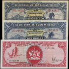 TRINIDAD & TOBAGO. Lot of (3). Mixed Banks. 1 Dollar, 1939-64. P-5b, 5c & 30a. Fine to Very Fine.
SOLD AS IS/NO RETURNS. 
Estimate $75.00 - $150.00