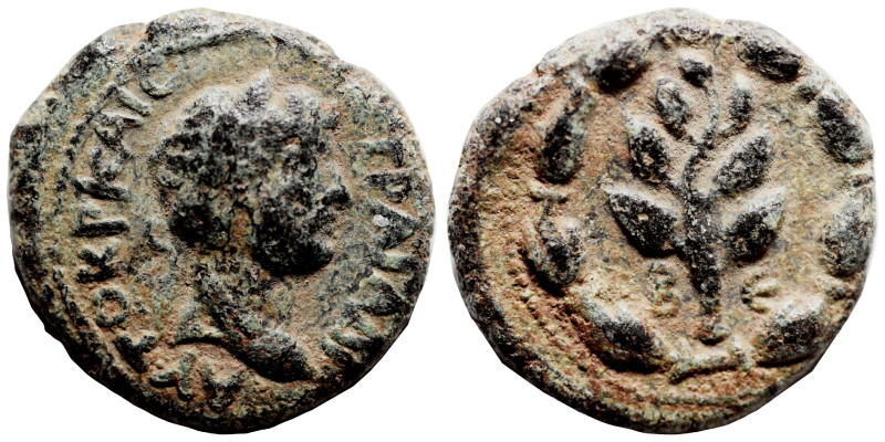 SYRIA, Cyrrhestica. Beroea. Hadrian, 117-138. Chalkous (bronze, 2.36 g, 12 mm). ...