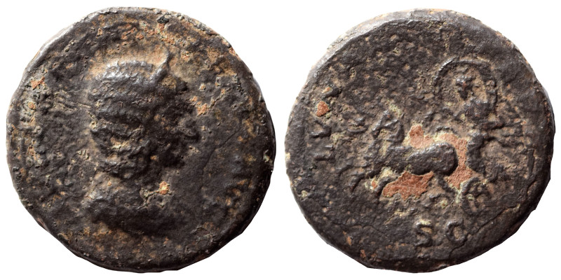 Julia Domna, Augusta, 193-217. As (copper, 9.01 g, 26 mm), Rome. IVLIA PIA FELIX...