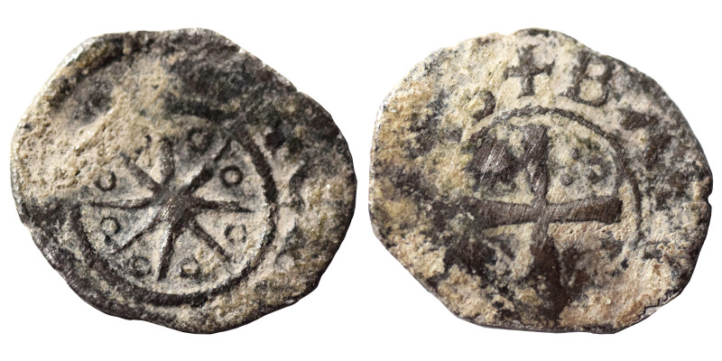 CRUSADERS, County of Tripoli. Bohémond V. 1233-1251. BI Denier (billon, 0.46 g, ...