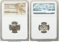 MACEDONIAN KINGDOM. Alexander III the Great (336-323 BC). AR drachm (18mm, 11h). NGC Choice Fine, scratches. Early posthumous issue of Sardes, ca. 323...