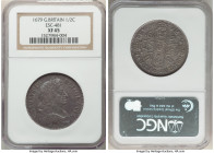 Charles II 1/2 Crown 1679 XF45 NGC, KM438.1, ESC-481, S-3367. Old blue-gray cabinet toning. 

HID09801242017

© 2022 Heritage Auctions | All Rights Re...