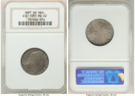 William III Shilling 1697 MS62 NGC, KM485.1, ESC-1091. Glossy surfaces exhibiting ocean toning. 

HID09801242017

© 2022 Heritage Auctions | All Right...