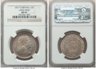 George III 1/2 Crown 1817 MS65 NGC, KM667, S-3788, ESC-2090. Large bust (bull head) variety. Rose and blue tinted gray tone. 

HID09801242017

© 2022 ...