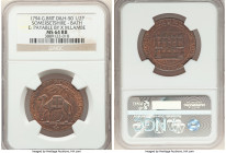 Somersetshire. Bath copper 1/2 Penny Token 1794 MS64 Red and Brown NGC, D&H-50. Edge: PAYABLE BY X M LAMBE. 

HID09801242017

© 2022 Heritage Auctions...