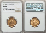Victoria gold Sovereign 1891 MS61 NGC, KM767. 

HID09801242017

© 2022 Heritage Auctions | All Rights Reserved